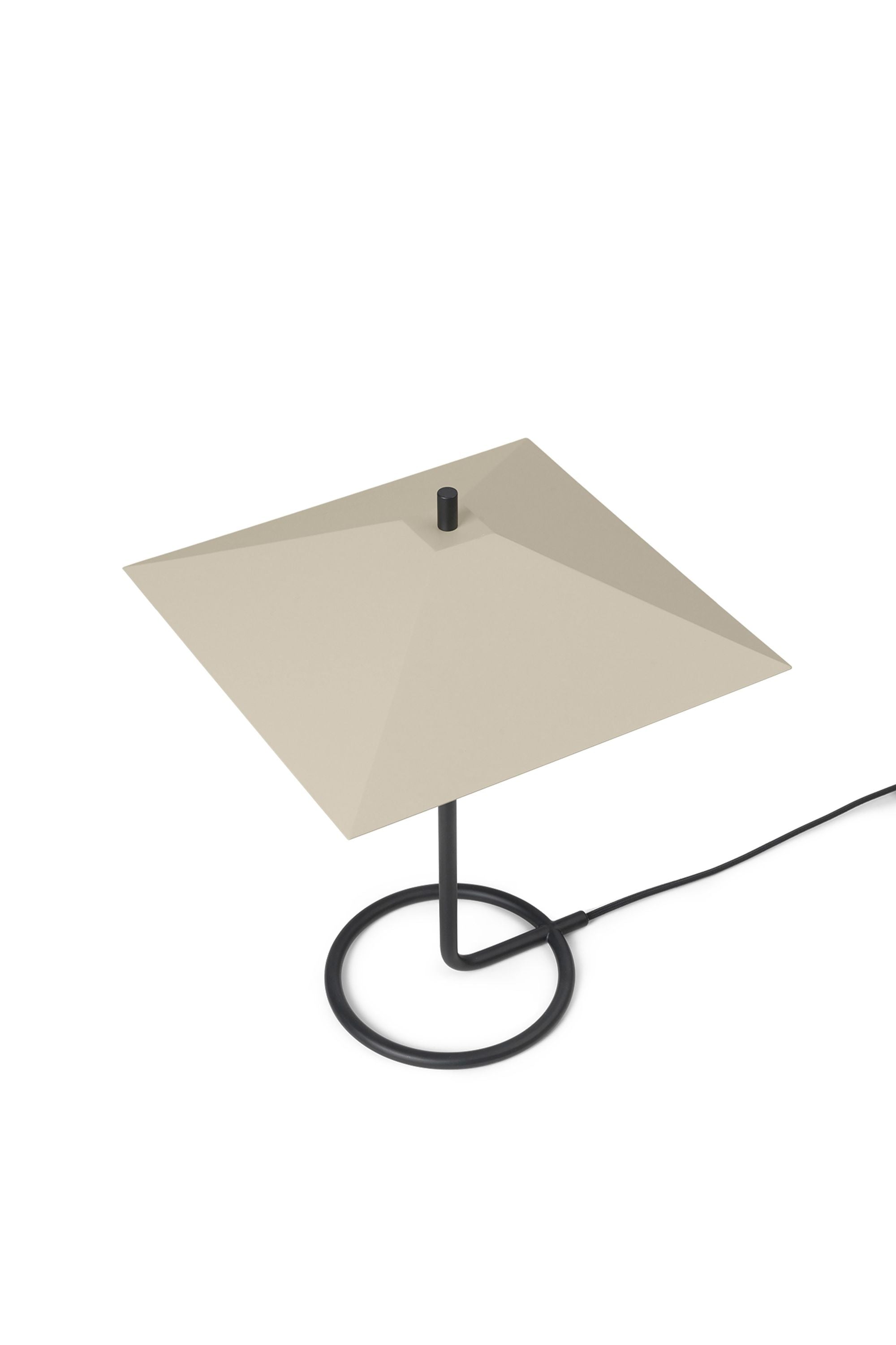 [product_category]-Ferm Living Filo Table Lamp, Square, Black/Cashmere-Ferm Living-5704723297314-1104266765-FER-2