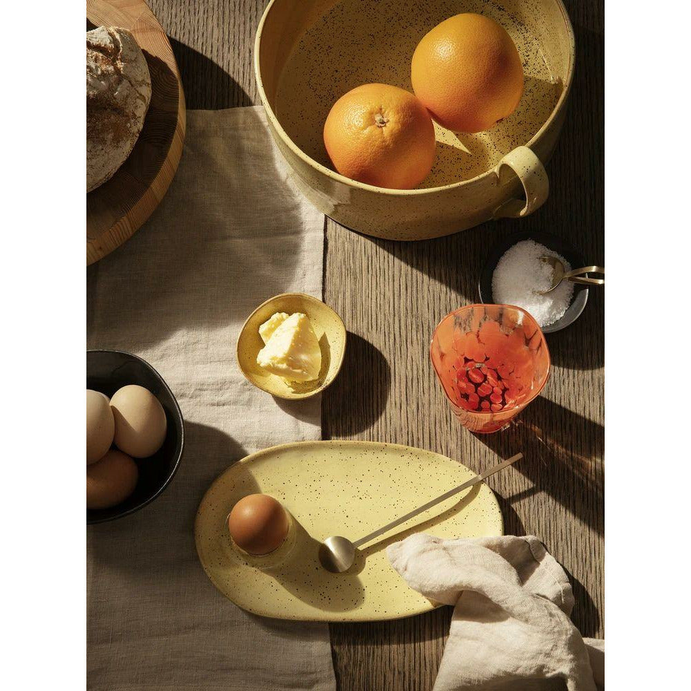 [product_category]-Ferm Living Flow Breakfast Plate, Yellow-Ferm Living-5704723261704-1104263204-FER-2