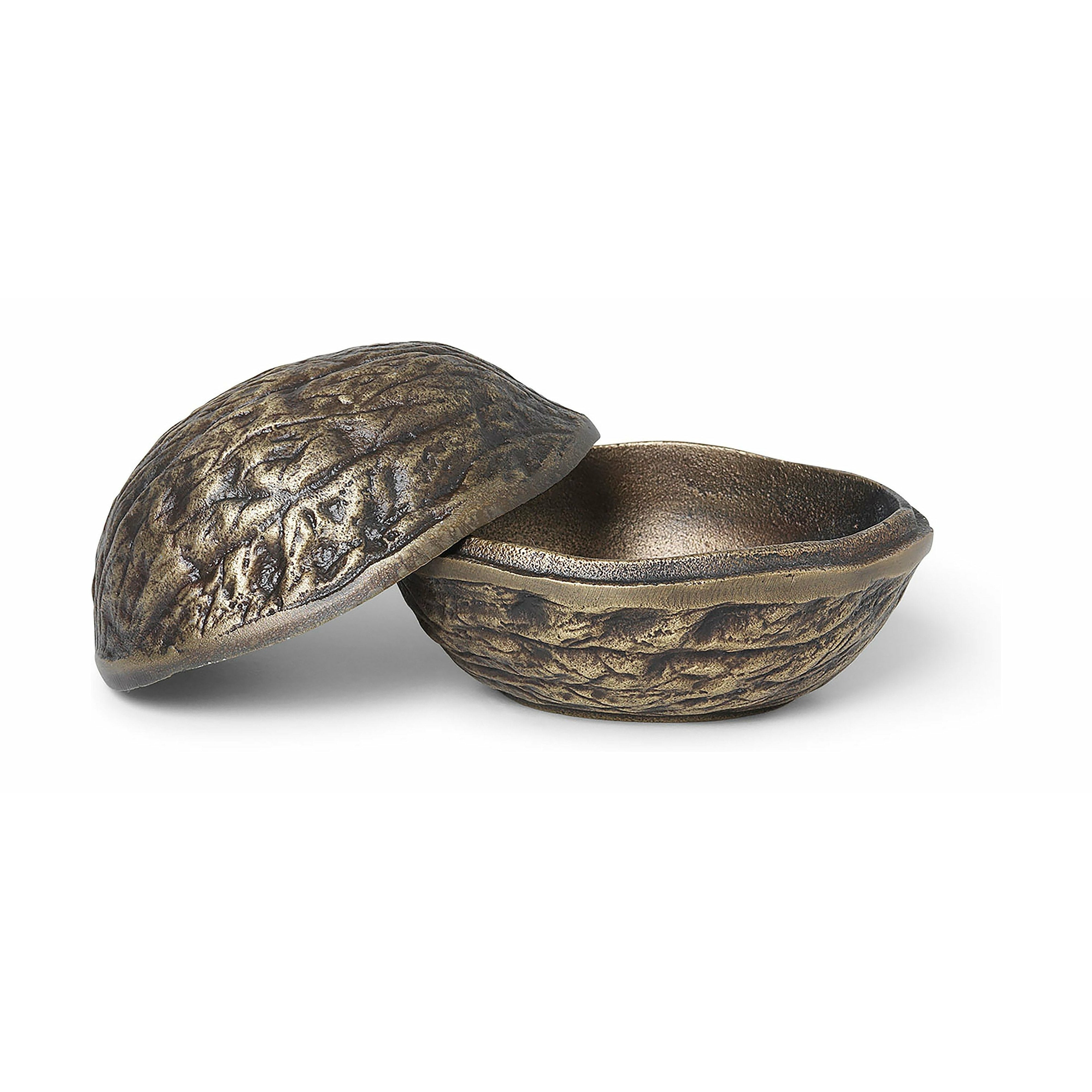 [product_category]-Ferm Living Forest Nut Box Metal Box, Antique Brass-Ferm Living-5704723275077-1104264541-FER-1