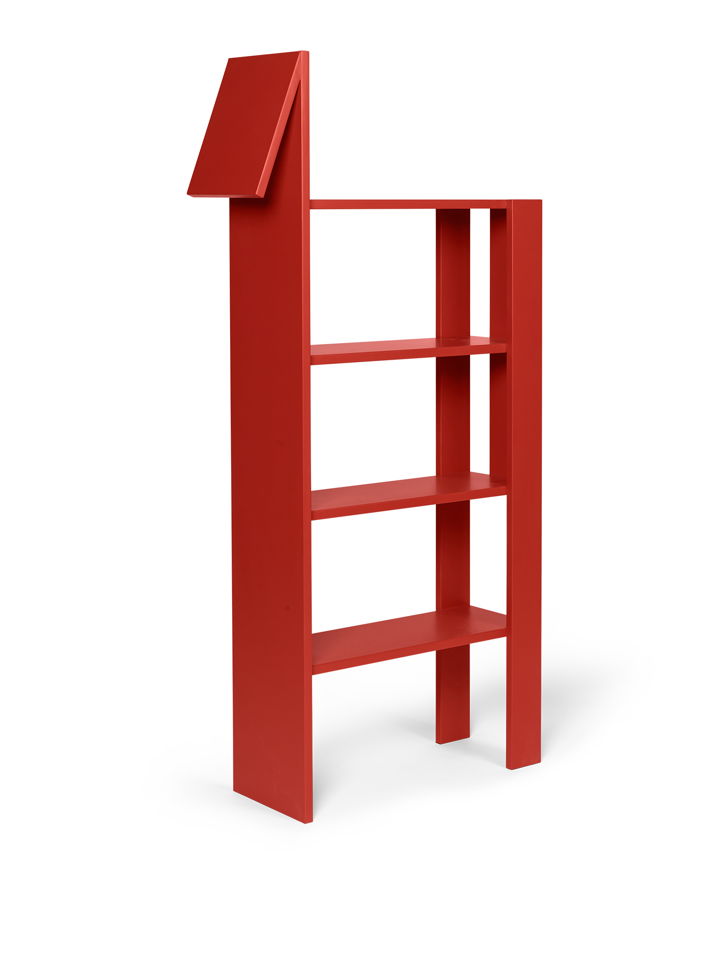 Ferm Living Giraffe Bookcase Poppy Red