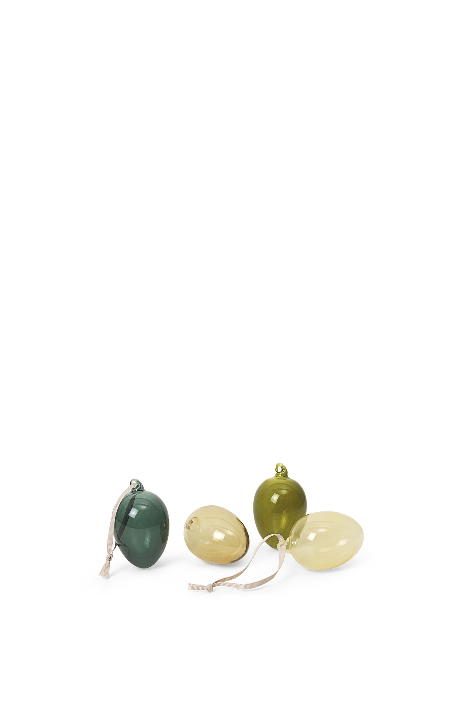 [product_category]-Ferm Living Glass Easter Eggs Set Of 4, Mixed Dark-Ferm Living-5704723297277-1104266761-FER-2