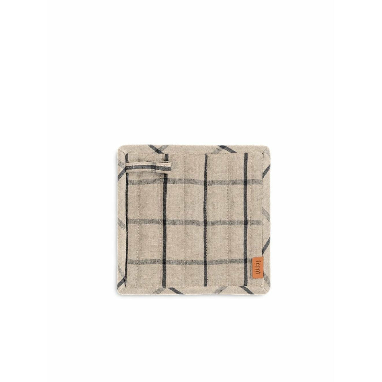 [product_category]-Ferm Living Hale Potholder Set Of 2, Sand/Black-Ferm Living-5704723261971-1104263231-FER-1