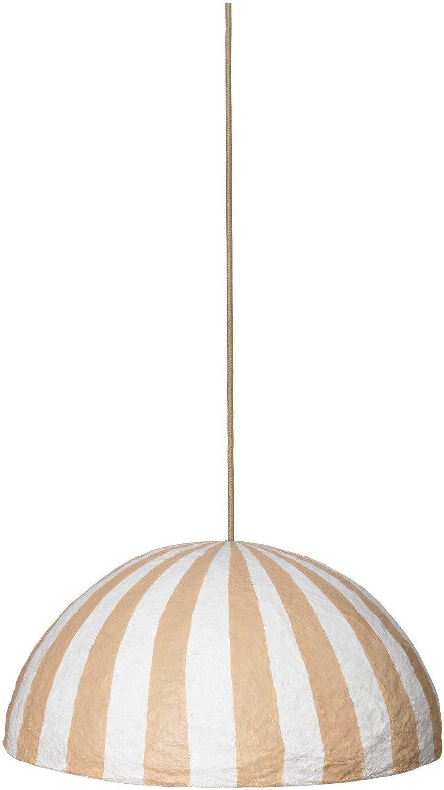 [product_category]-Ferm Living Half Dome Lampshade, Stripe-Ferm Living-5704723312383-1104268272-FER-1