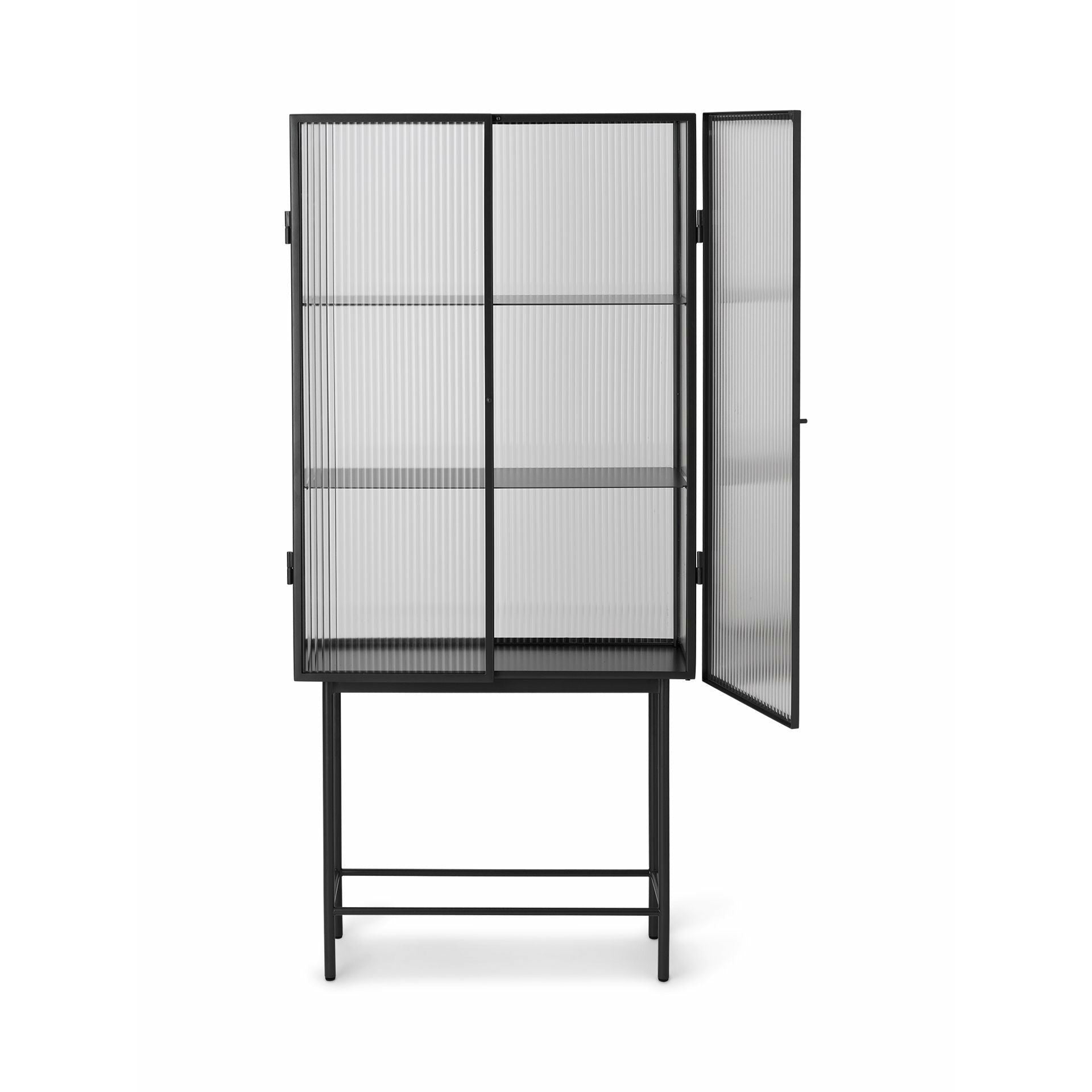 [product_category]-Ferm Living Haze Display Case Reeded Glass, Black-Ferm Living-5704723260721-1104263106-FER-2