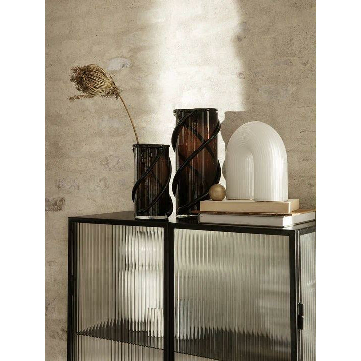 [product_category]-Ferm Living Haze Display Case Reeded Glass, Black-Ferm Living-5704723260721-1104263106-FER-4