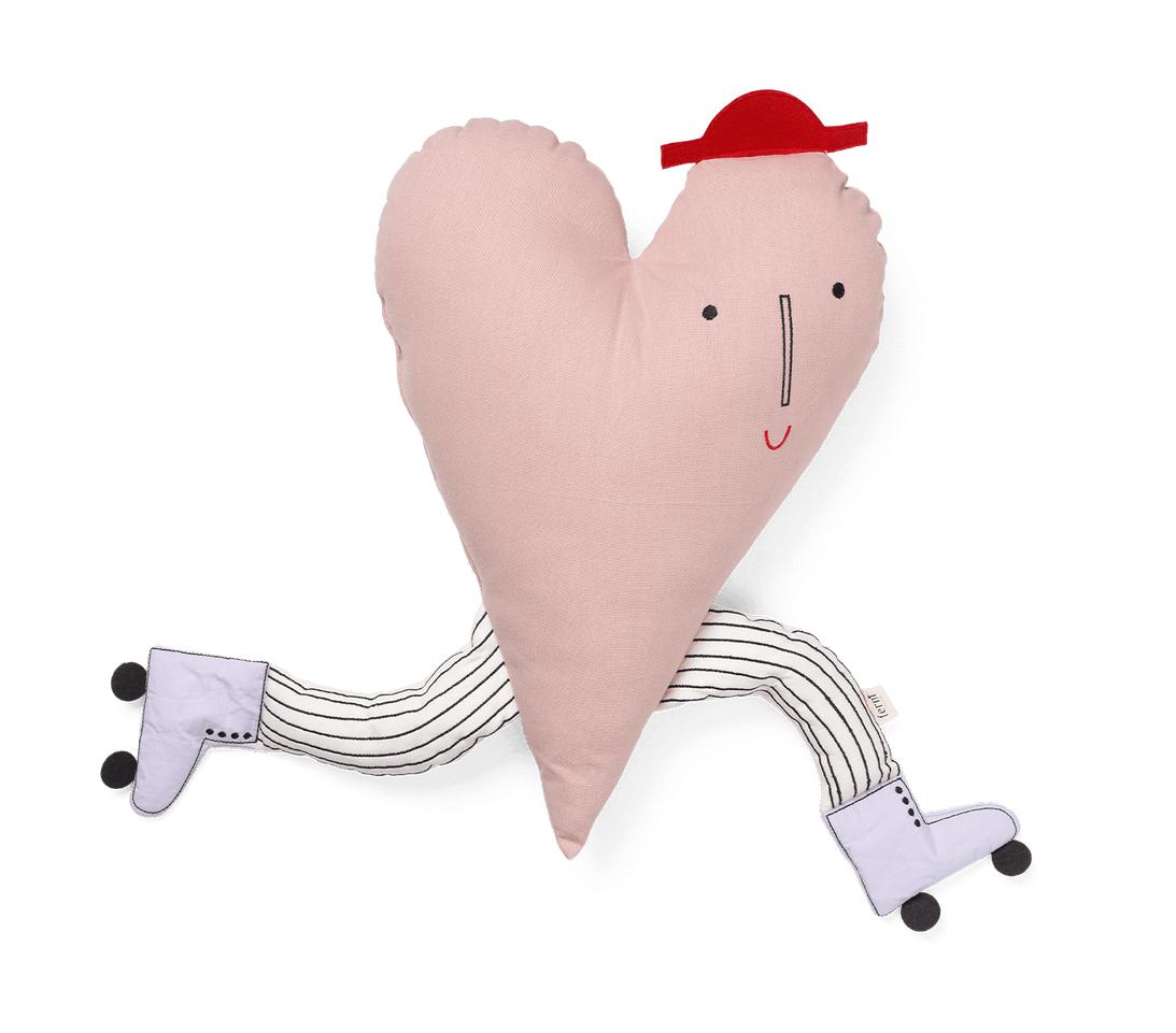 [product_category]-Ferm Living Heart Pillow, Dusty Rose-Ferm Living-5704723294306-1104266464-FER-1
