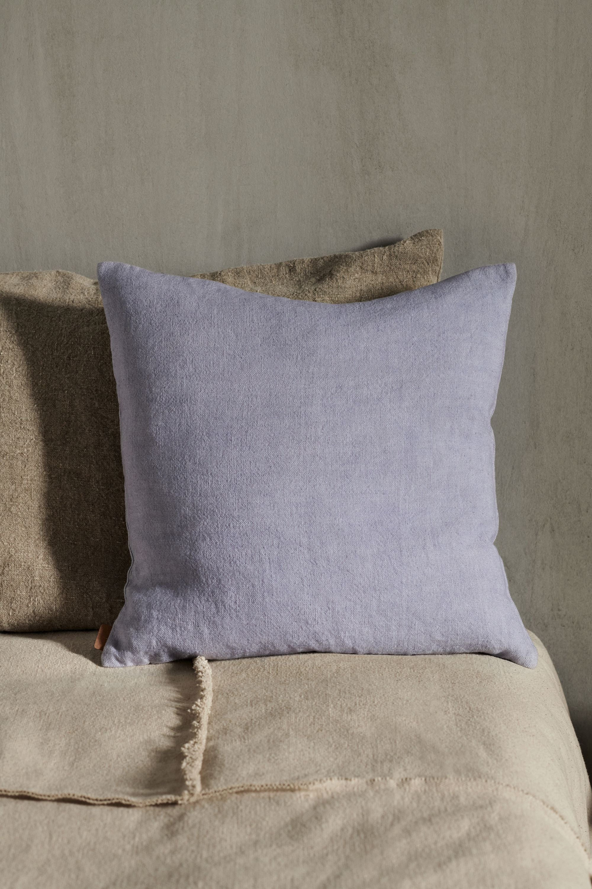 [product_category]-Ferm Living Heavy Linen Cushion, Lilac-Ferm Living-5704723304692-1104267503-FER-2