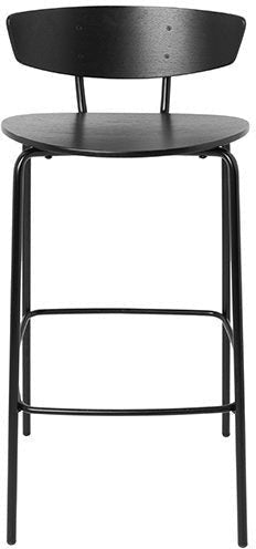 [product_category]-Ferm Living Herman Bar Chair Black, Low-Ferm Living-5704723020745-9420-FER-1