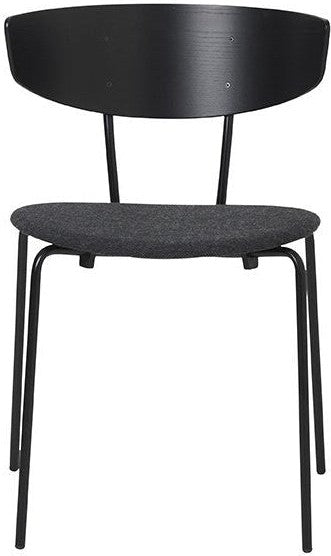 Ferm Living Herman Chair, Black/Dark Grey