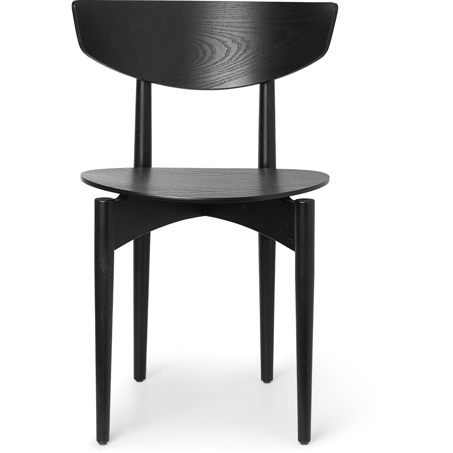 [product_category]-Ferm Living Herman Dining Chair Oak, Black-Ferm Living-5704723267812-1104263815-FER-1