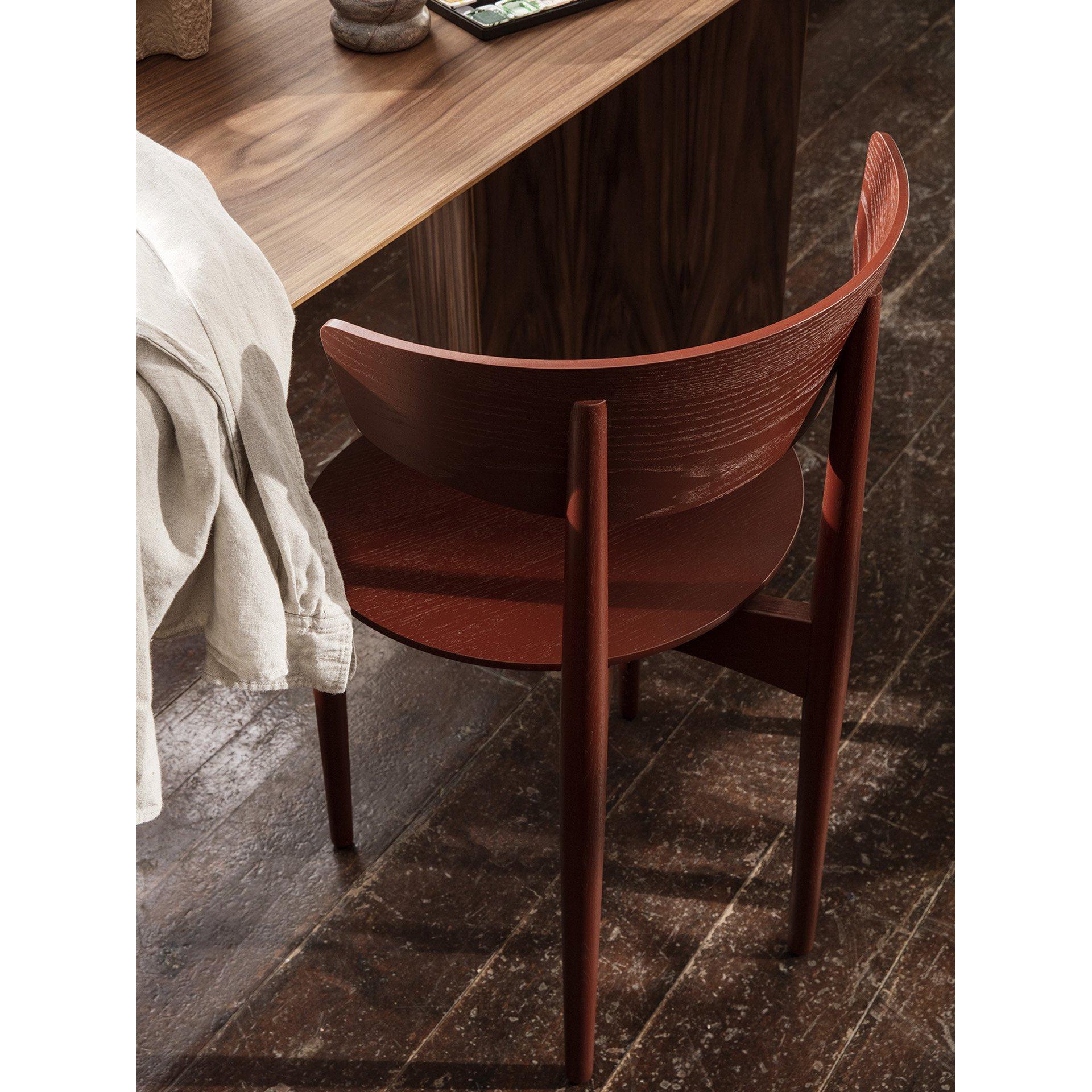 [product_category]-Ferm Living Herman Dining Chair Oak, Red Brown-Ferm Living-5704723267829-1104263816-FER-4