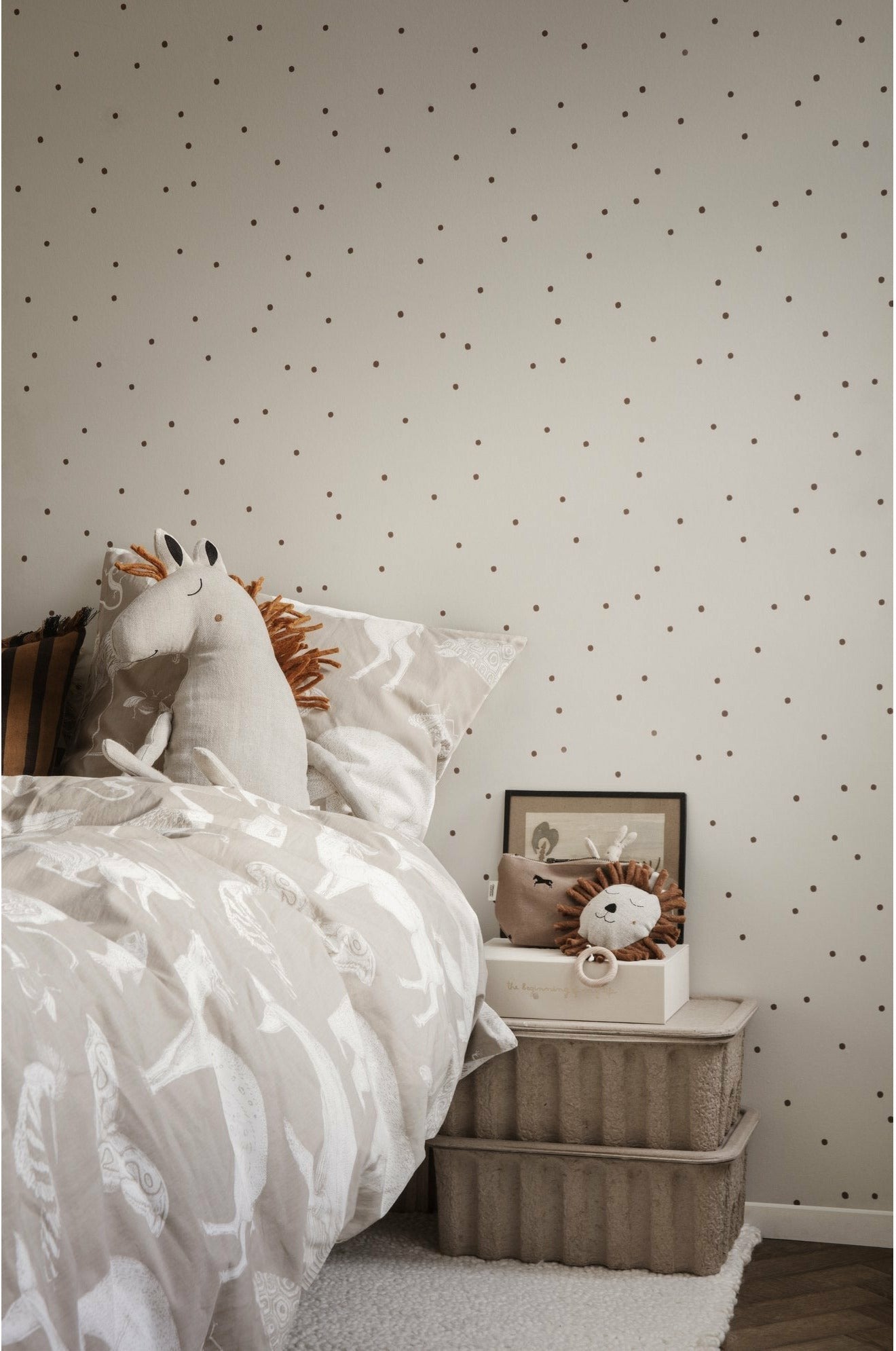 [product_category]-Ferm Living Horse Pillow, Dusty Rose-Ferm Living-5704723103929-100529303-FER-1