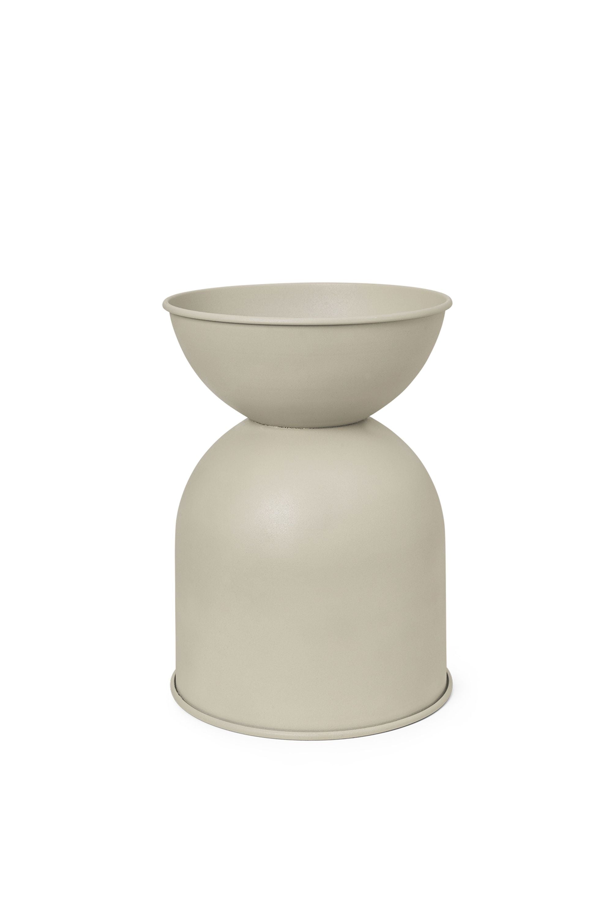 [product_category]-Ferm Living Hourglass Pot, Large, Cashmere-Ferm Living-5704723296447-1104266678-FER-2