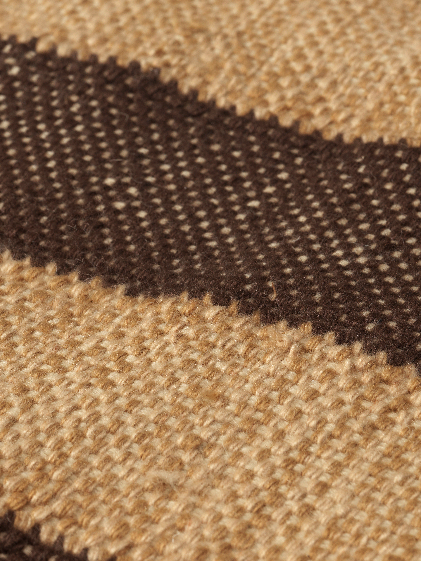 [product_category]-Ferm Living Ives Rug 140 X 200 Tan/Chocolate-Ferm Living-5704723319146-1104268929-FER-1