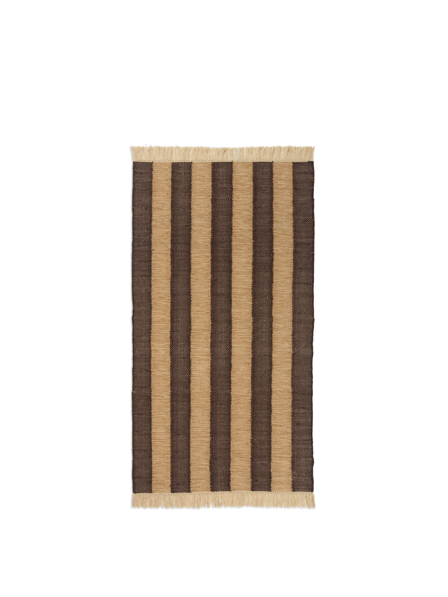 [product_category]-Ferm Living Ives Rug 80 X 140 Tan/Chocolate-Ferm Living-5704723319153-1104268930-FER-1