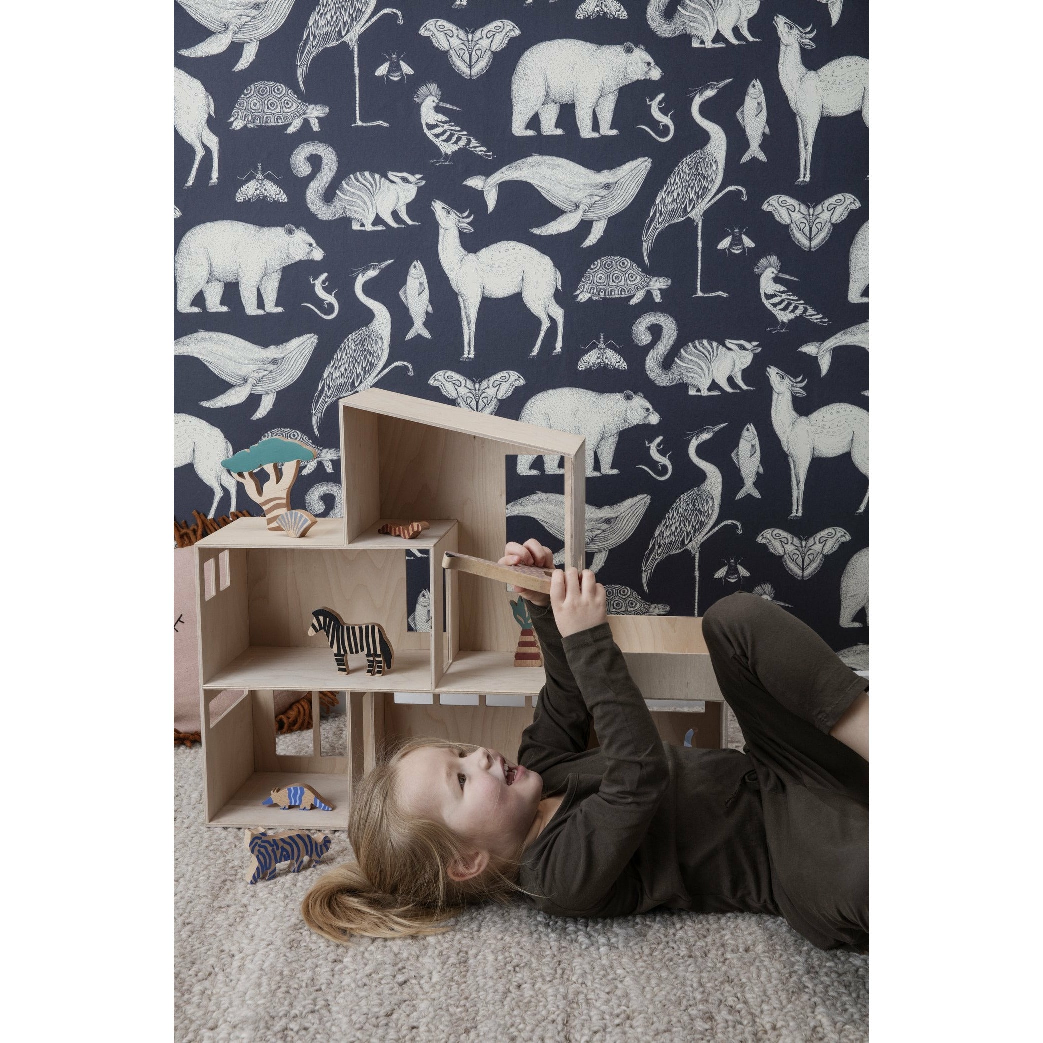 [product_category]-Ferm Living Katie Scott Wallpaper Animals, Off White-Ferm Living-5704723255826-1100821768-FER-2