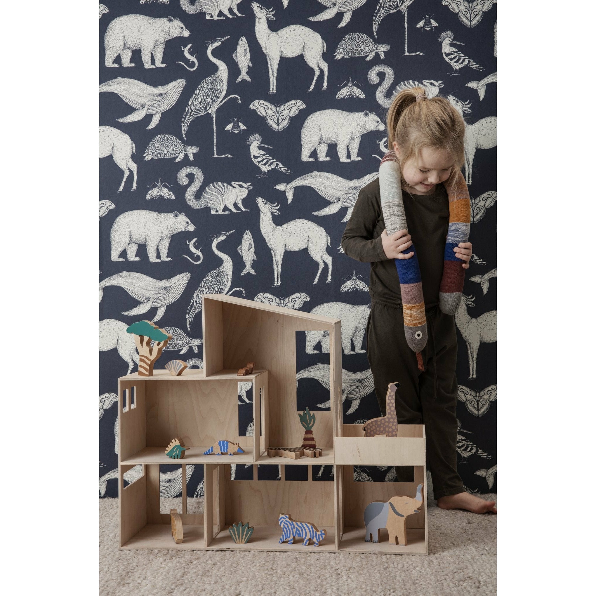 [product_category]-Ferm Living Katie Scott Wallpaper Animals, Off White-Ferm Living-5704723255826-1100821768-FER-3