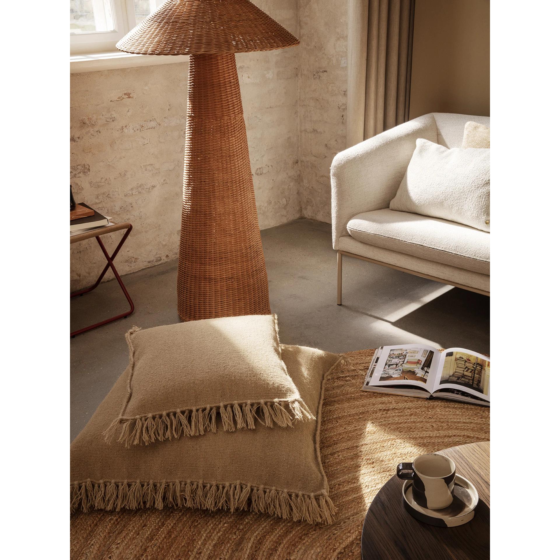 [product_category]-Ferm Living Kelim Fringe Cushion Large, Sand-Ferm Living-5704723264101-1104263444-FER-3