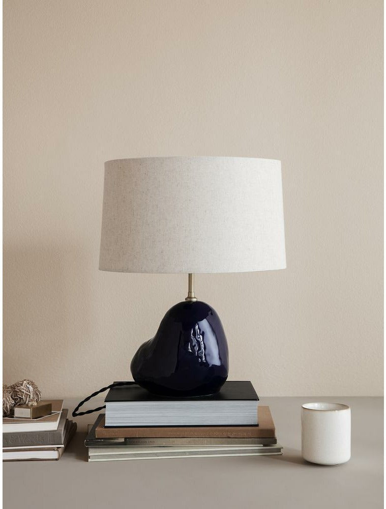 Ferm Living Lefting Lampe Base Deep Bleu, 30 cm