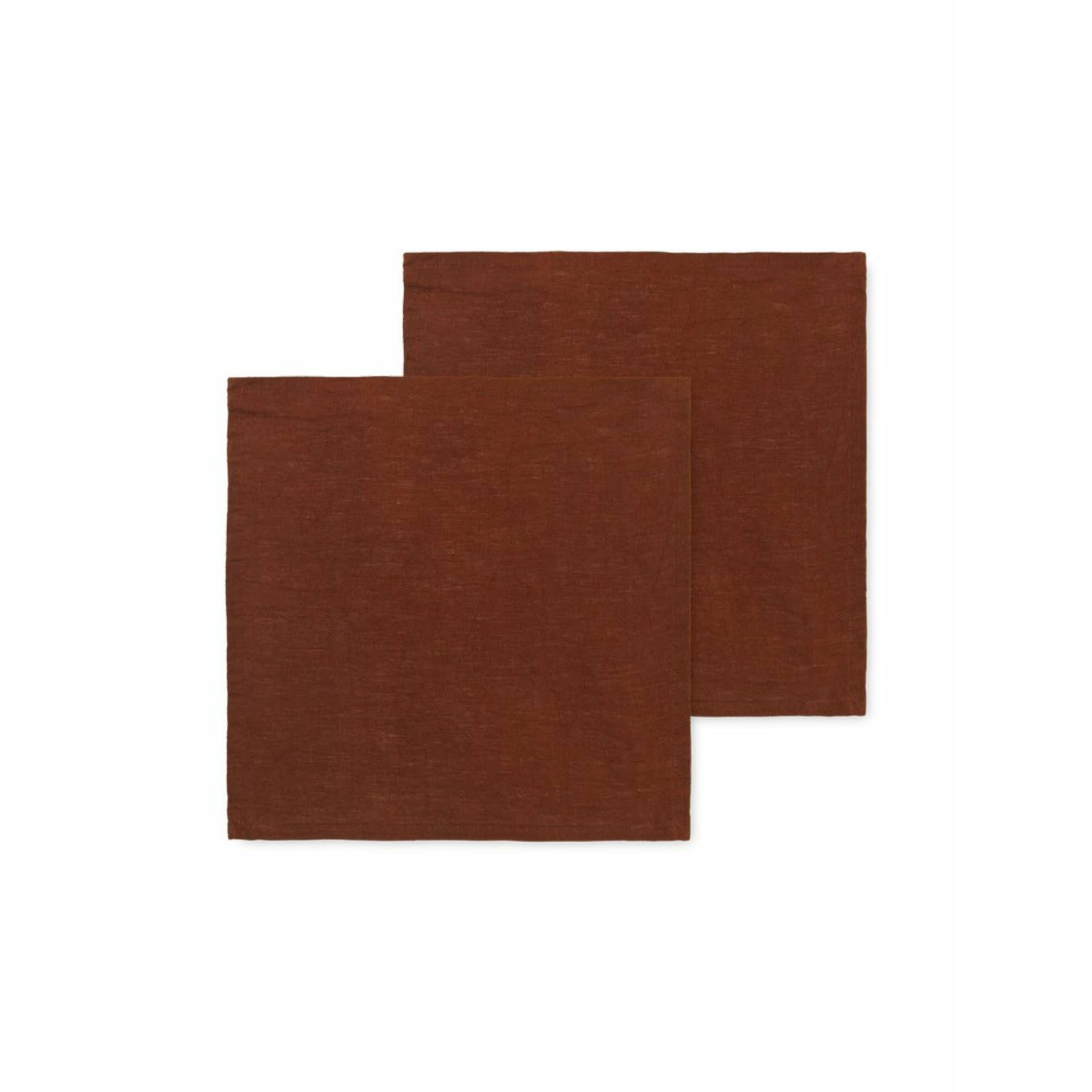 [product_category]-Ferm Living Linen Napkins Set Of 2, Cinnamon-Ferm Living-5704723261322-1104263166-FER-1