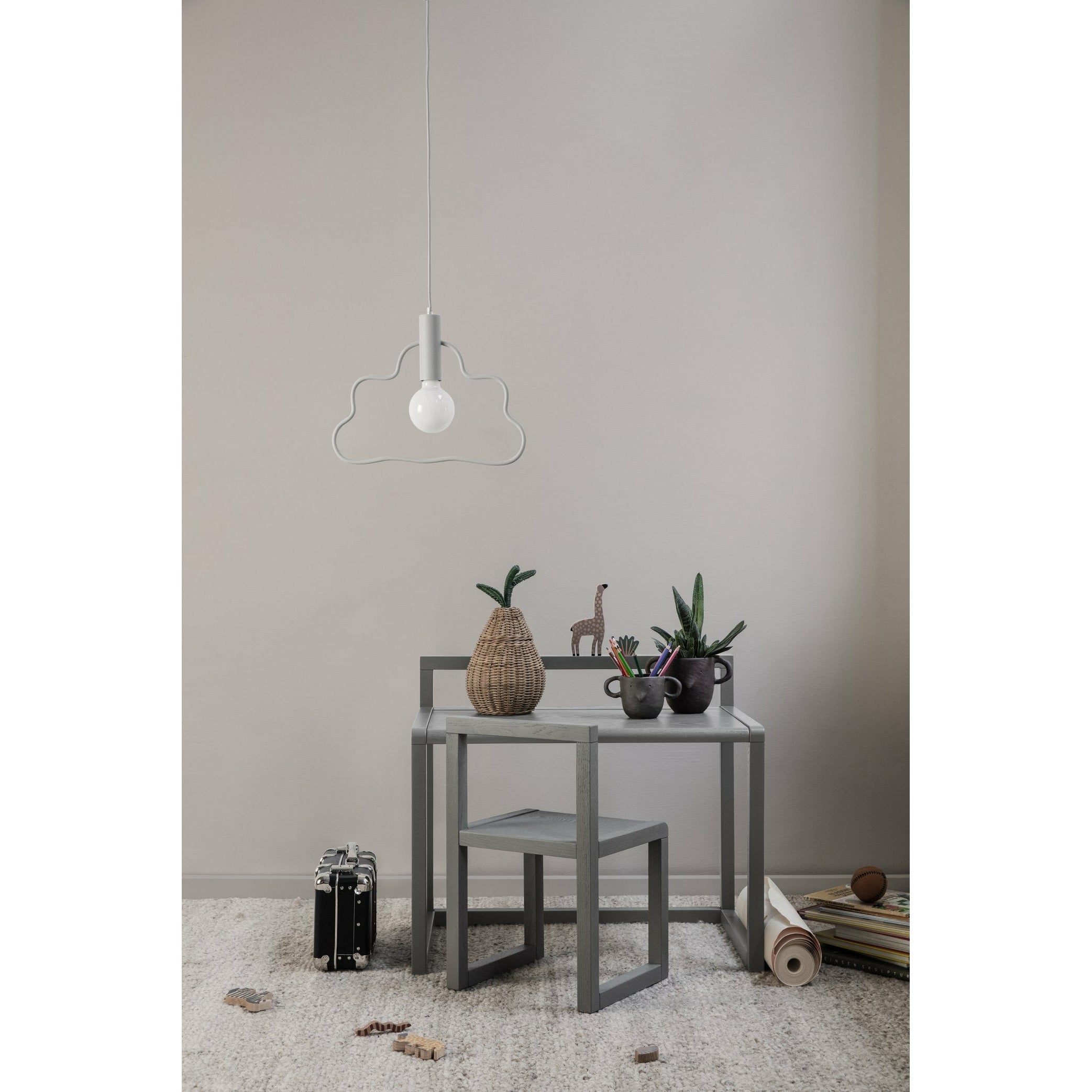 [product_category]-Ferm Living Little Architect Table, Grey-Ferm Living-5704723010616-3262-FER-3