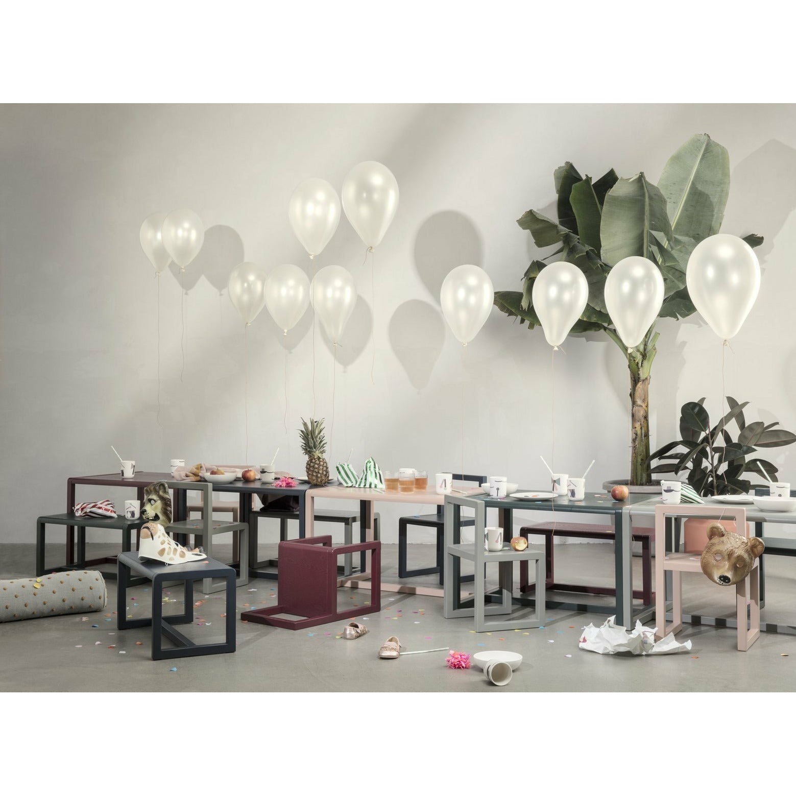 [product_category]-Ferm Living Little Architect Table, Rose-Ferm Living-5704723010609-3261-FER-3