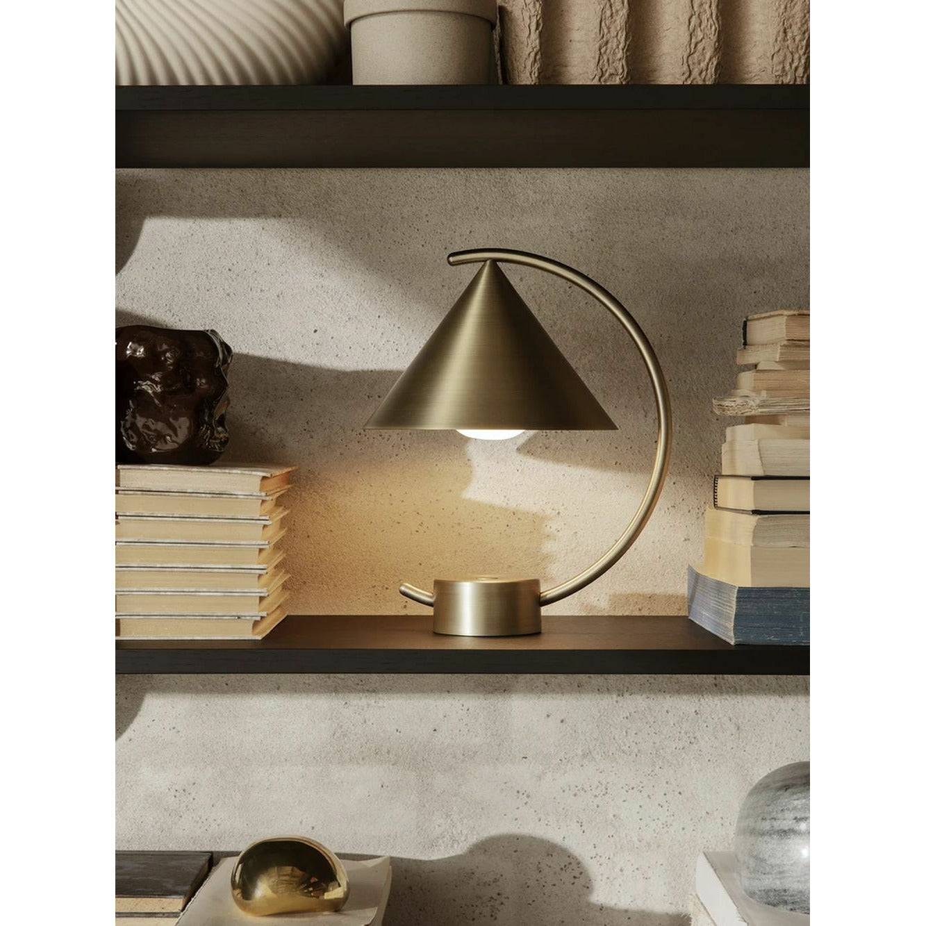 [product_category]-Ferm Living Meridian Lamp, Brass-Ferm Living-5704723256779-110177501-FER-2