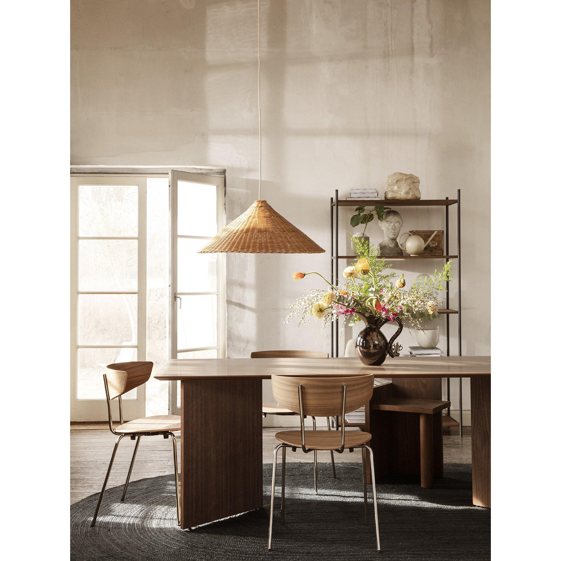 [product_category]-Ferm Living Mingle Desk Top Walnut, 135 Cm-Ferm Living-5704723270904-1104264124-FER-4