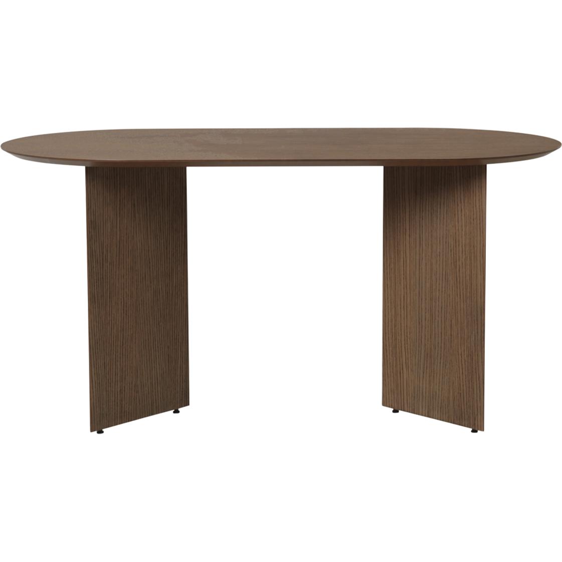 [product_category]-Ferm Living Mingle Oval Table Top Walnut, 150 Cm-Ferm Living-5704723270959-1104264129-FER-1