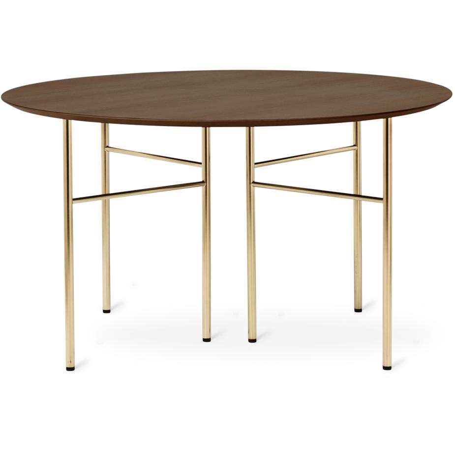 [product_category]-Ferm Living Mingle Round Table Top Walnut, 130 Cm-Ferm Living-5704723270973-1104264131-FER-1