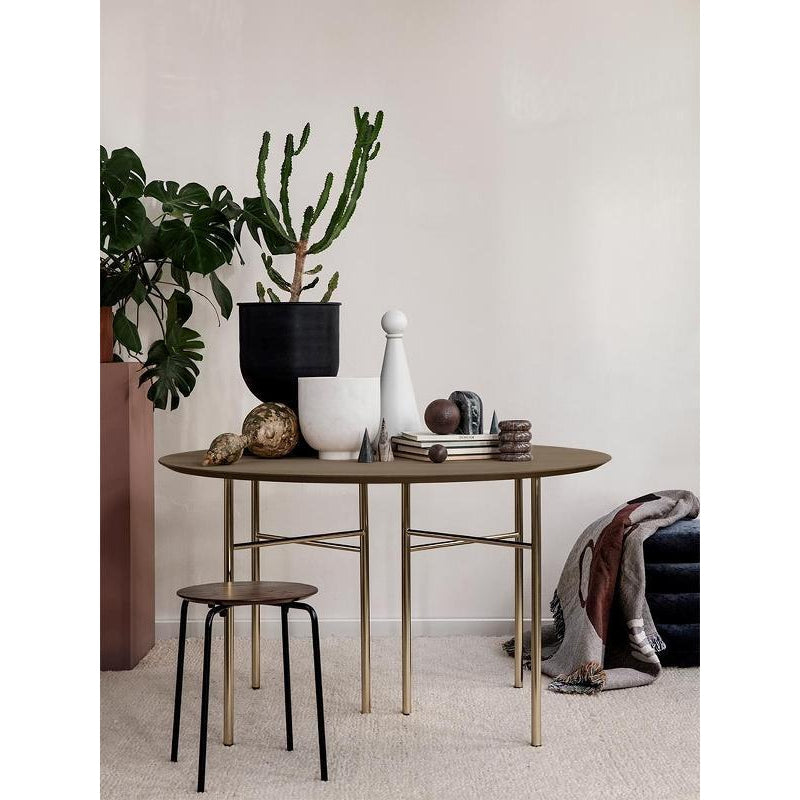 [product_category]-Ferm Living Mingle Table Top Dark Veneer, ø130 Cm-Ferm Living-5704723030713-100140114-FER-3