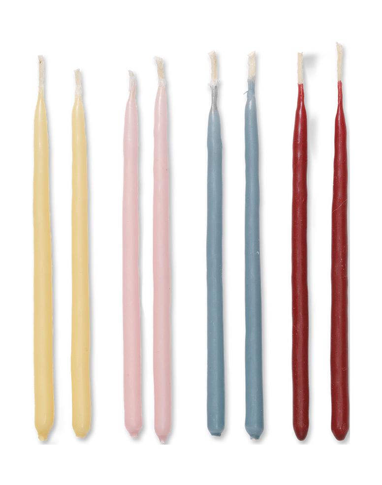 [product_category]-Ferm Living Miniature Candles 24 Set, Whimsical Blend-Ferm Living-5704723292296-1104266263-FER-1