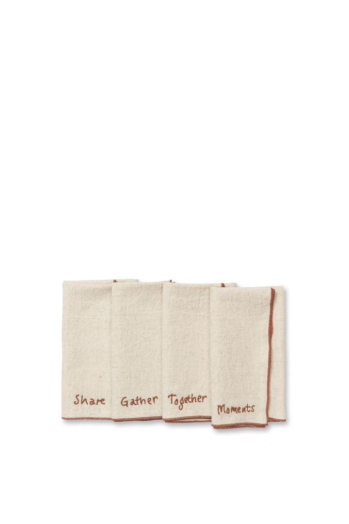 [product_category]-Ferm Living Occasion Napkins, Set Of 4-Ferm Living-5704723312413-1104268275-FER-2