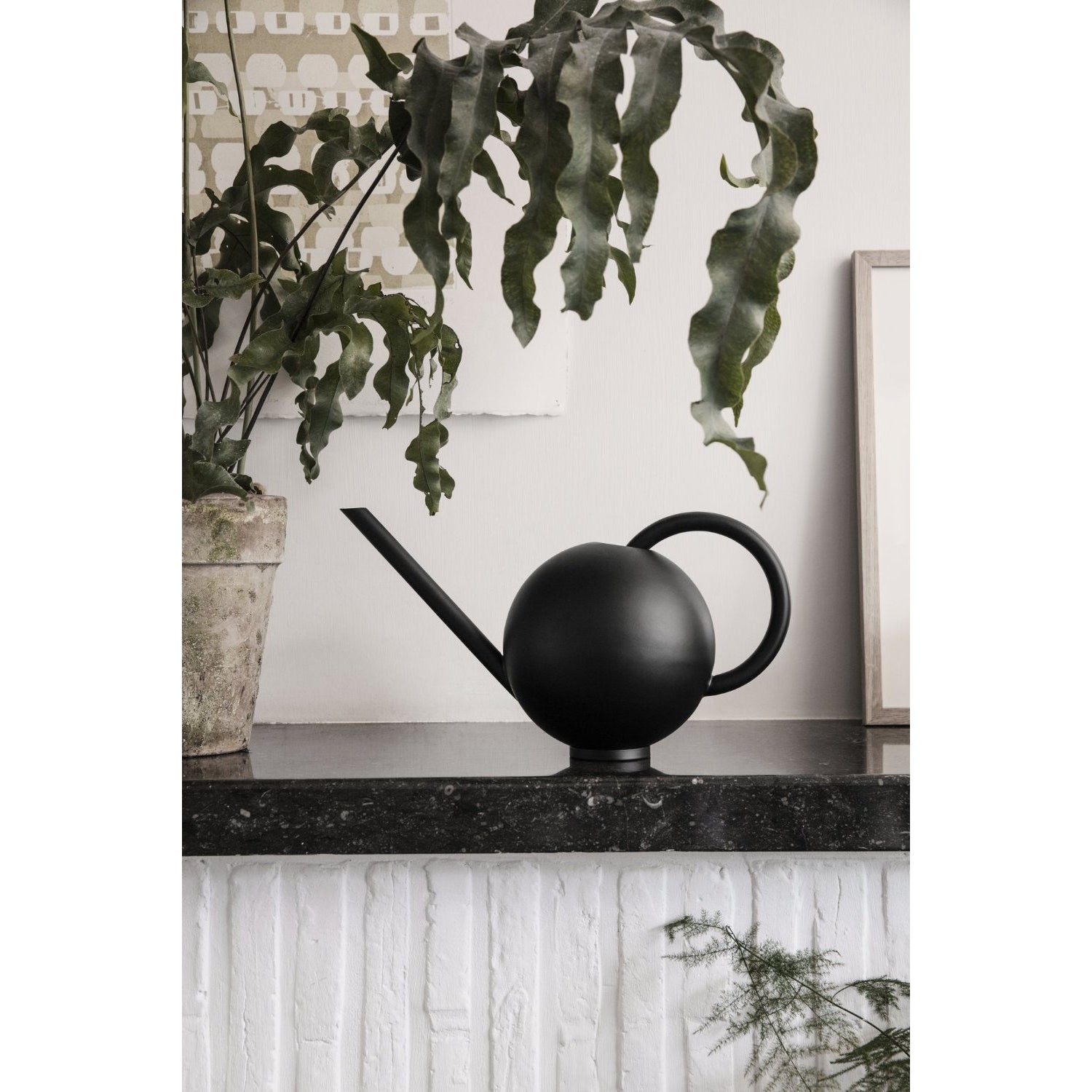 [product_category]-Ferm Living Orb Watering Can, Black-Ferm Living-5704723028178-100025101-FER-3