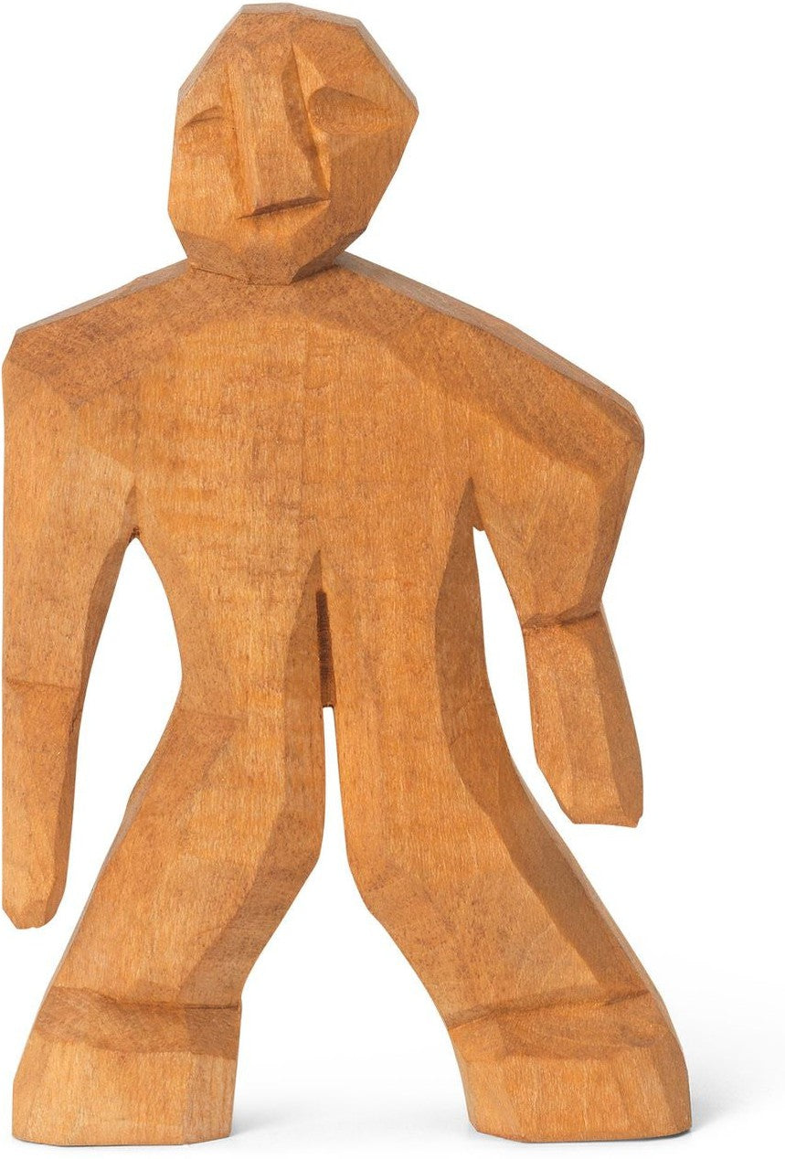 [product_category]-Ferm Living Otto Hand Carved Figure, Orange-Ferm Living-5704723311157-1104268149-FER-1