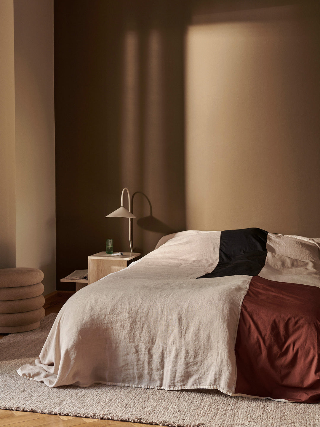 [product_category]-Ferm Living Part Bedspread, Cinnamon-Ferm Living-5704723285731-1104265607-FER-2