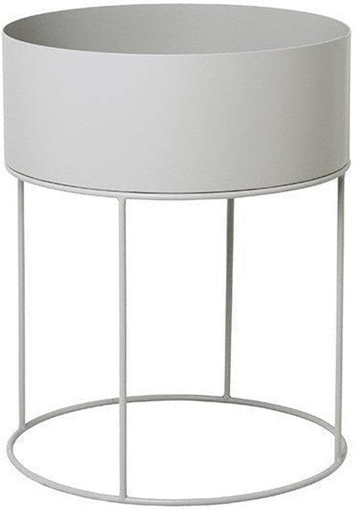 Ferm Living Jardinière Gris Clair, Ronde