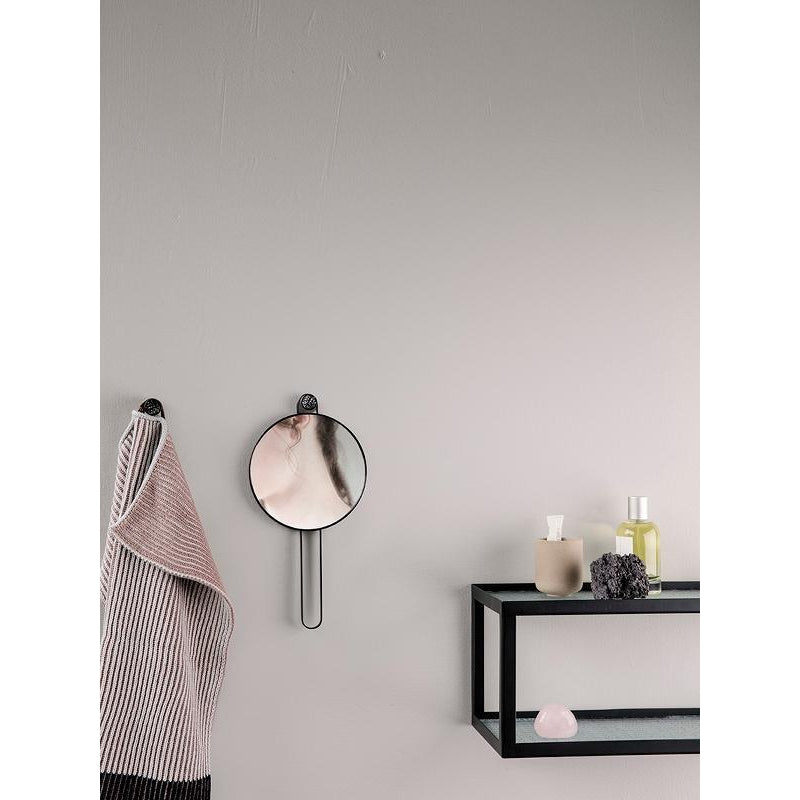 [product_category]-Ferm Living Poise Hand Mirror, Black-Ferm Living-5704723014850-4200-FER-2