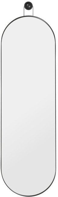 [product_category]-Ferm Living Poise Mirror Oval, Black-Ferm Living-5704723023883-3375-FER-1