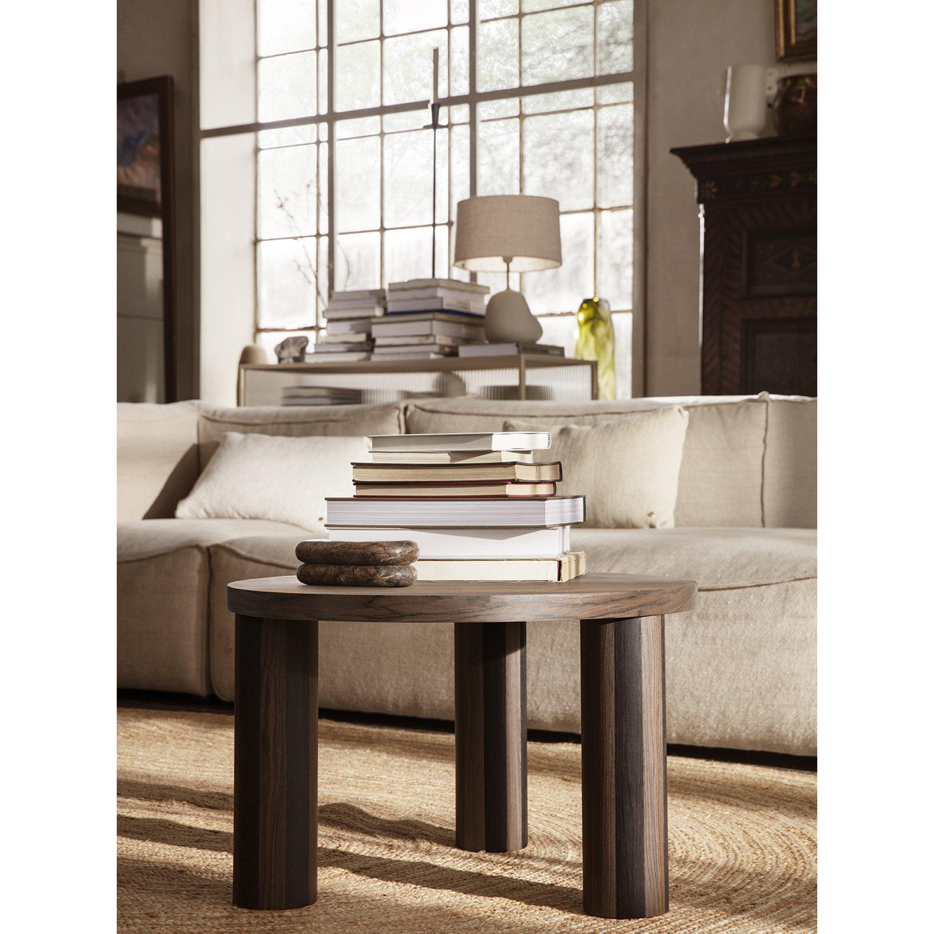 [product_category]-Ferm Living Post Coffee Table Smoked Oak Small, Lines-Ferm Living-5704723274407-1104264474-FER-5