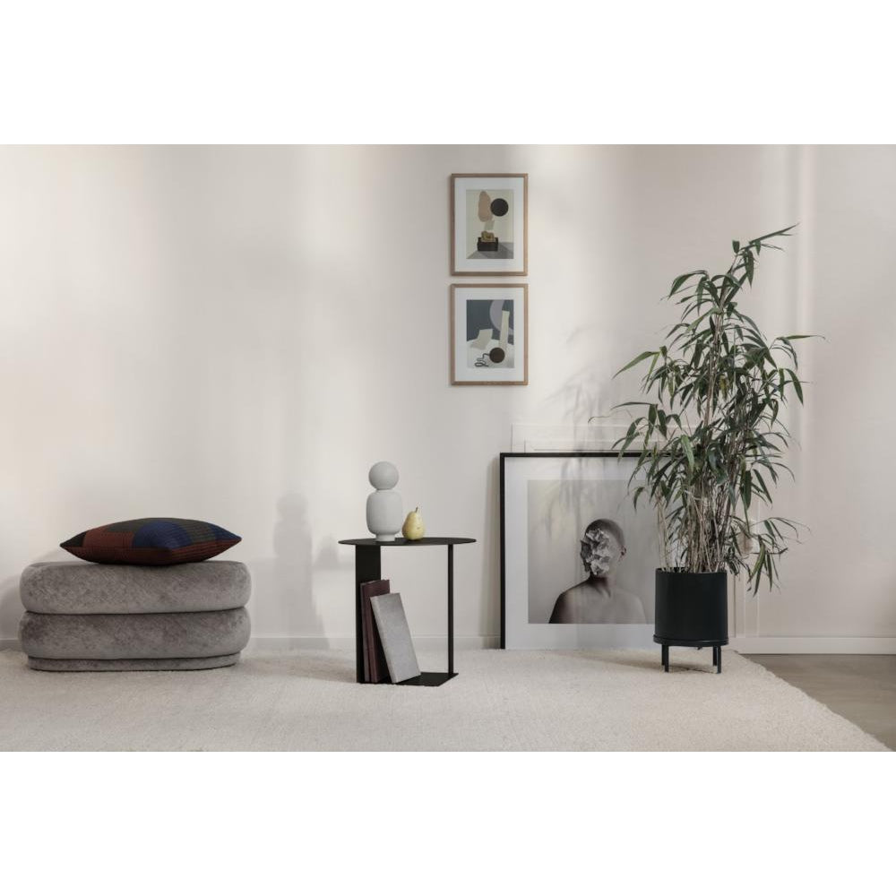 [product_category]-Ferm Living Pouf Oval Stool Fadet Velvet Concrete 17, Medium-Ferm Living-5704723031444-100227668-FER-2