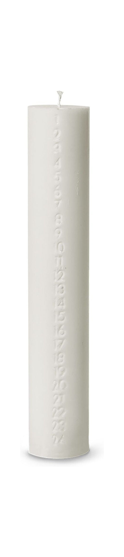 Ferm Living Pure Advent Candle, Blanche-Neige