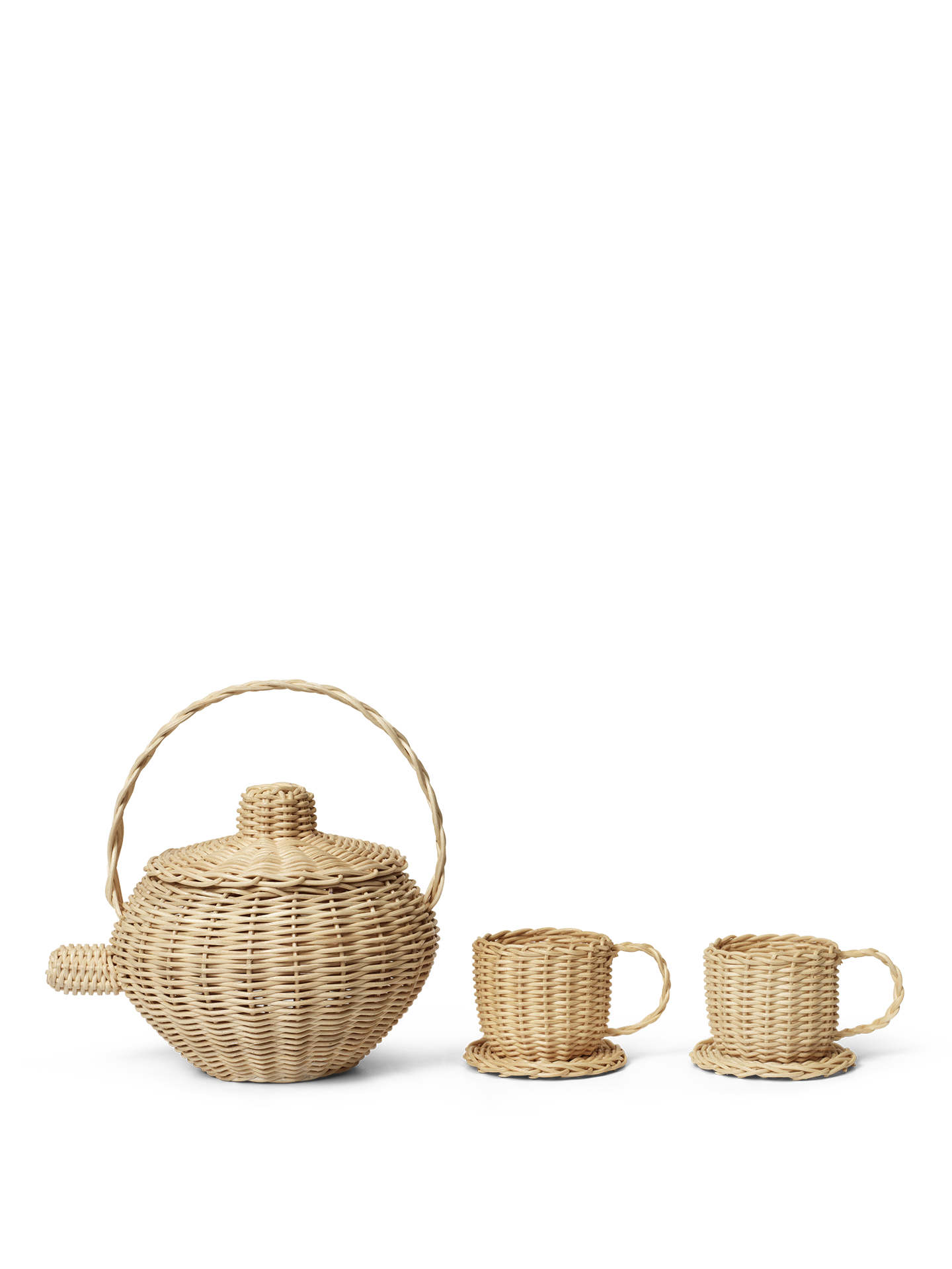 [product_category]-Ferm Living Rattan Tea Set Natural-Ferm Living-5704723316084-1104268623-FER-1