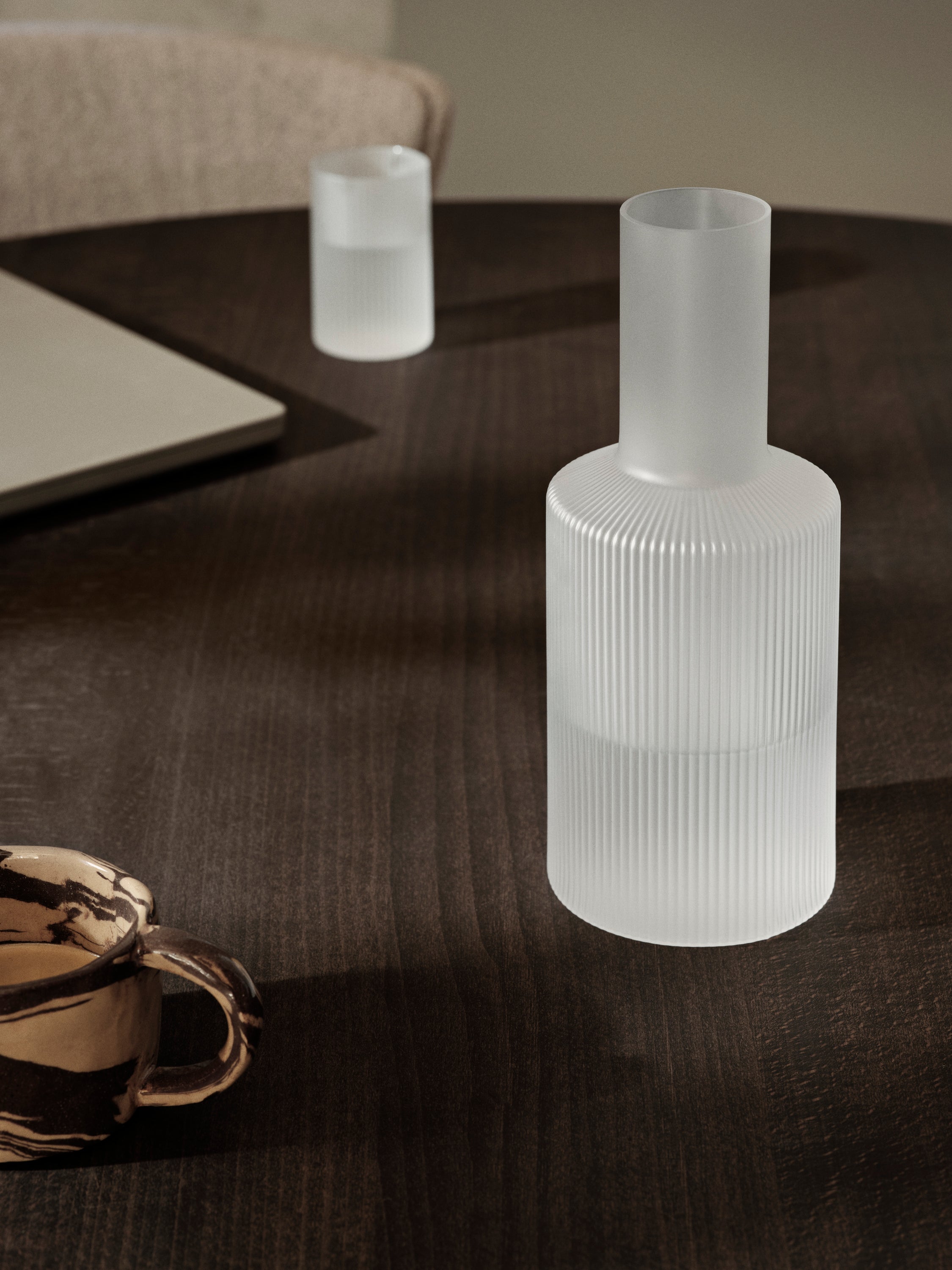 [product_category]-Ferm Living Ripple Carafe Frosted-Ferm Living-5704723323051-1104269320-FER-3