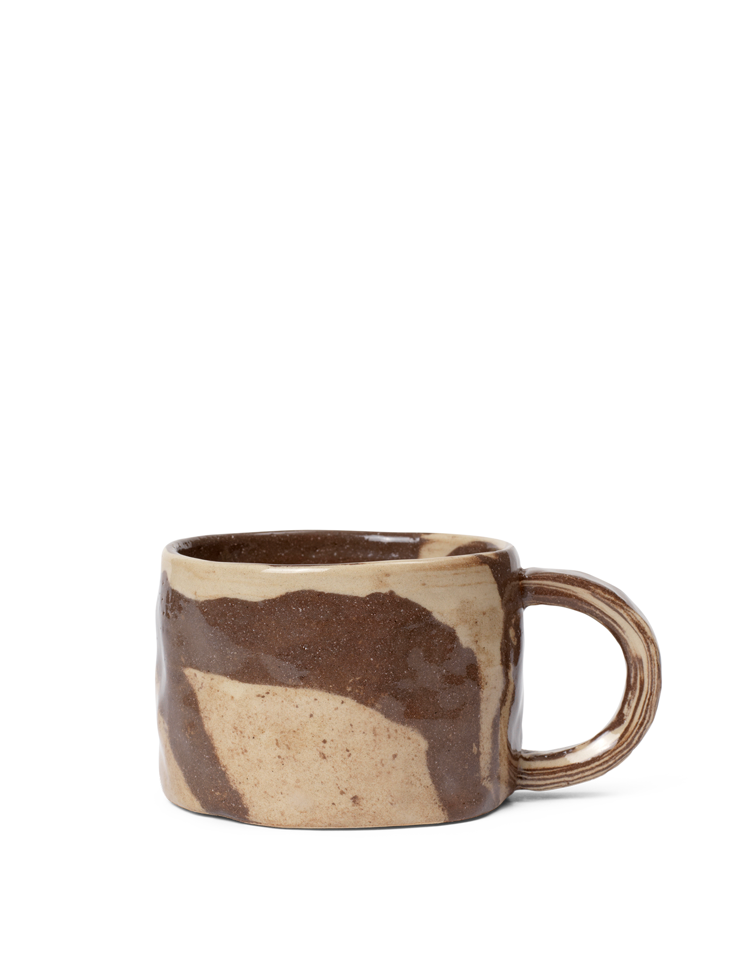 [product_category]-Ferm Living Ryu Mug Low Sand/Brown-Ferm Living-5704723318033-1104268818-FER-2