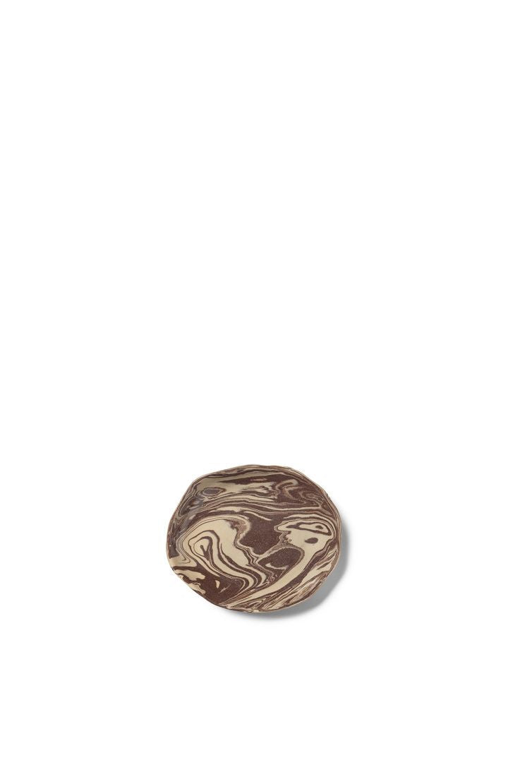 [product_category]-Ferm Living Ryu Platter 18.5 Cm, Sand/Brown-Ferm Living-5704723312277-1104268261-FER-2