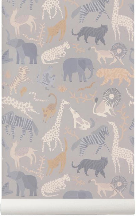 [product_category]-Ferm Living Safari Wallpaper-Ferm Living-5704723022589-197-FER-1
