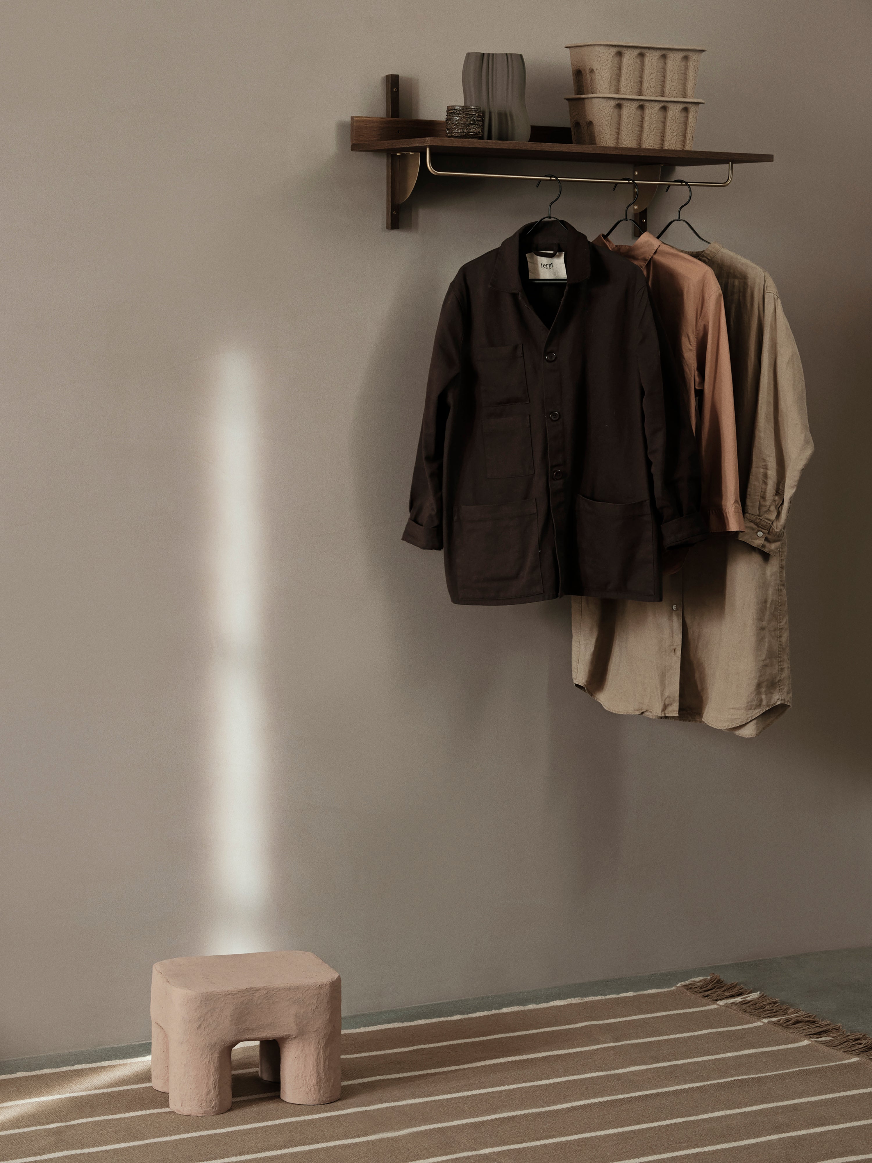 [product_category]-Ferm Living Sector Rack Shelf Smoked Oak/Brass-Ferm Living-5704723322764-1104269291-FER-4