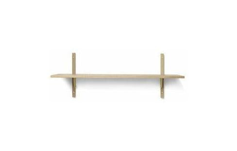 [product_category]-Ferm Living Sector Shelf Natural Oak/Brass, 87cm-Ferm Living-5704723258438-1103432852-FER-1