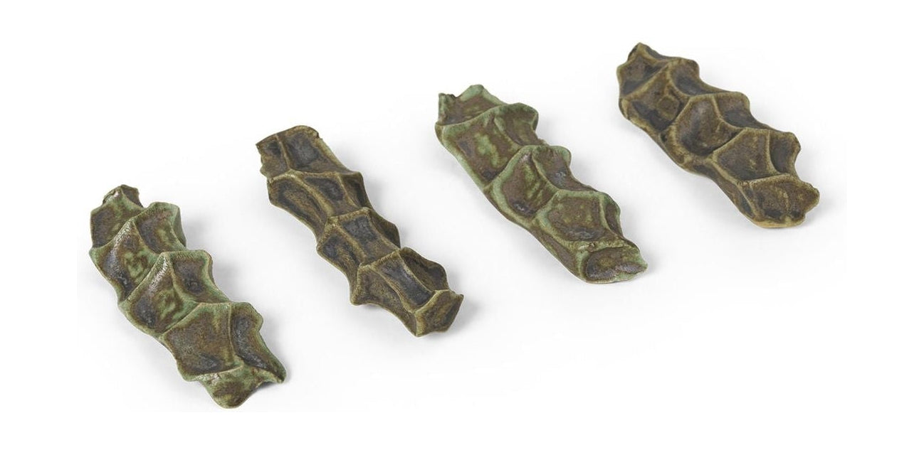 [product_category]-Ferm Living Serre Cutlery Rest Set Of 4, Moss Green-Ferm Living-5704723302988-1104267332-FER-1